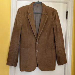 Generra men’s tan corduroy blazer
